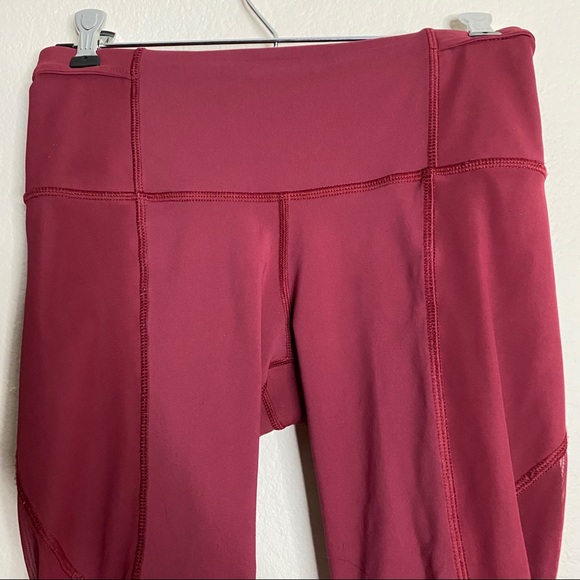 LULULEMON rosewood Run with the Sun tight leggings - Picture 3 of 12